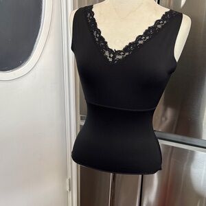 SPANX Black Lace Trim Camisole